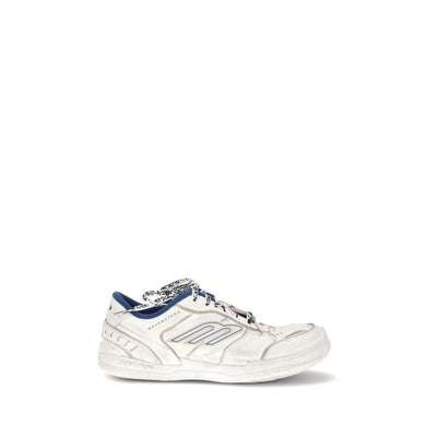Balenciaga Gray Polyester Athletic Sneakers