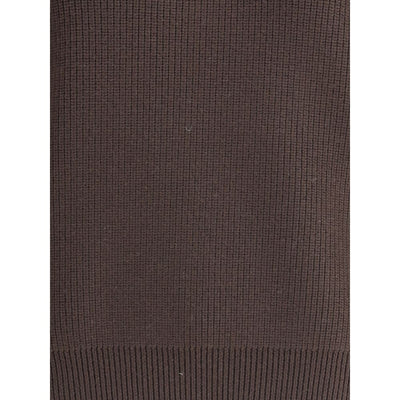 Saint Laurent Bruine Lamswollen Sweatshirt