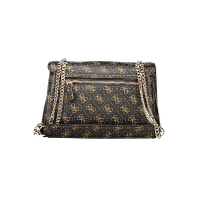 Guess Jeans Brown Polyethylene Handbag