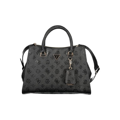 Guess Jeans Black Polyethylene Handbag
