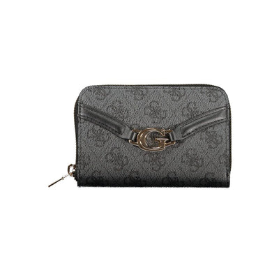 Guess Jeans Black Polyethylene Wallet