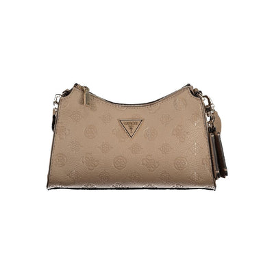 Guess Jeans Beige Polyethylene Handbag