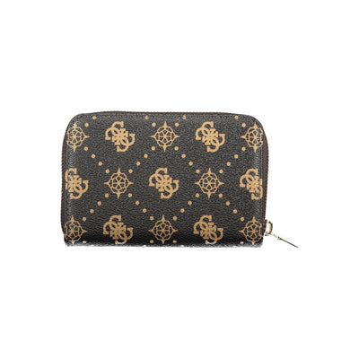 Guess Jeans Brown Polyethylene Wallet