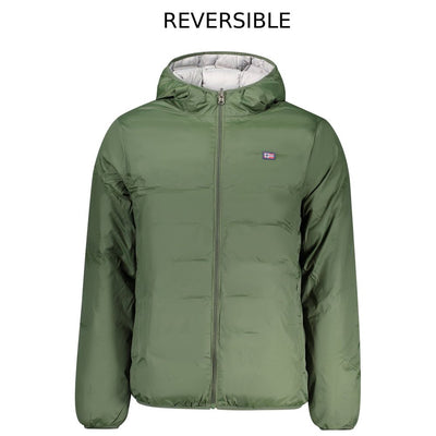 Norway 1963 Green Polyester Men's Reversible Jacket