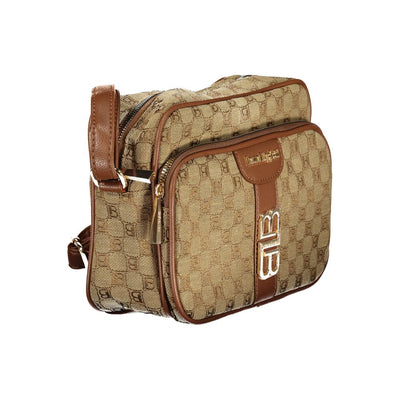 Laura Biagiotti Beige Polyester Women Handbag