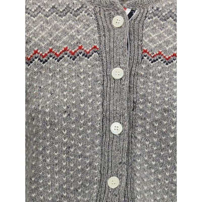Thom Browne wollen en mohair vest