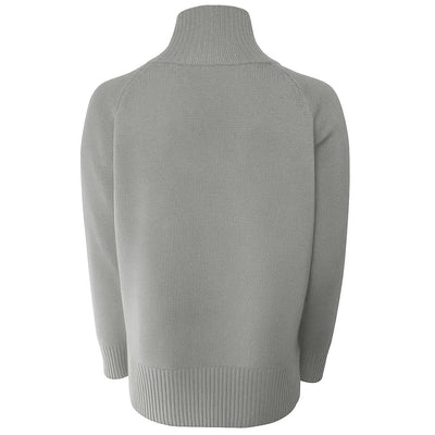 Emilio Romanelli Gray Cashmere Women Sweater