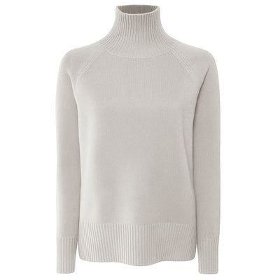 Emilio Romanelli Beige Cashmere Women Sweater