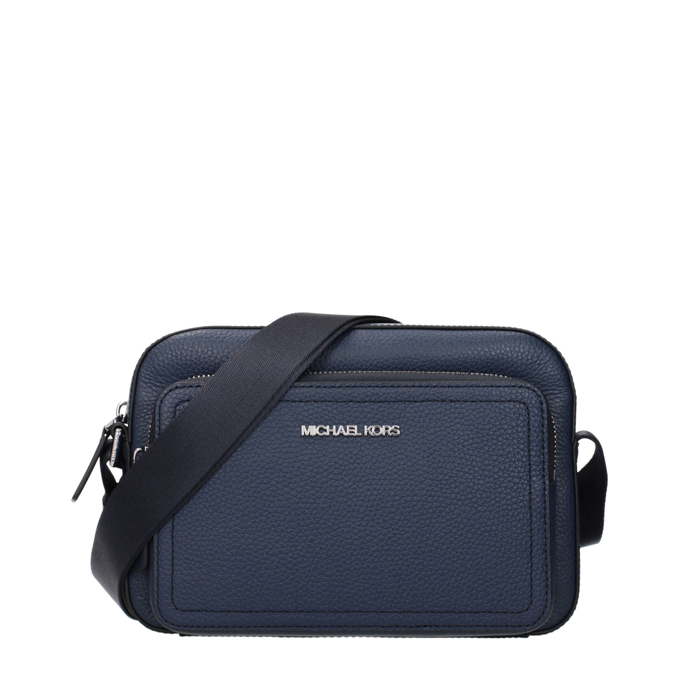 Michael Kors Blue Leather Crossbody Bag