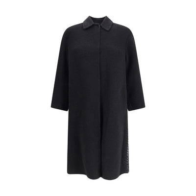 Fabiana Filippi Soft Wool and Cashmere Double Coat