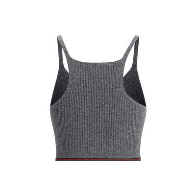 Gucci Grijze Wollen Top