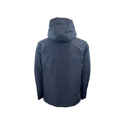 Suns Blue Polyester Jackets & Coat