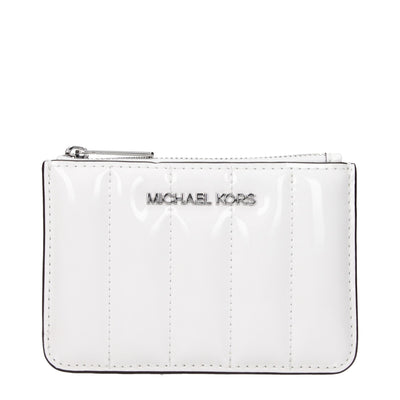 Michael Kors White Leather Wallet