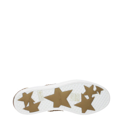 Jimmy Choo White Leather Low Top Sneakers