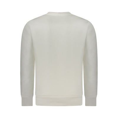 Rifle White Cotton Sweatshirt