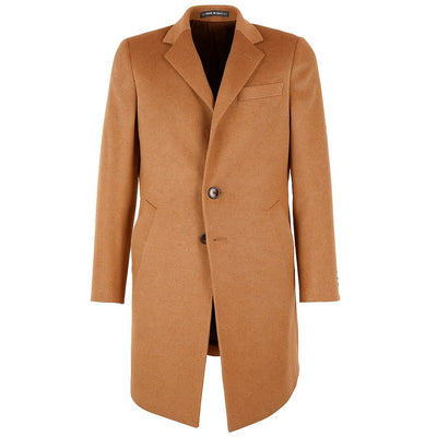 Made in Italy Brown Wool Coat