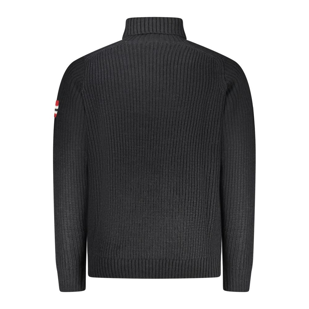 Norway 1963 Blue Wool Men Sweater