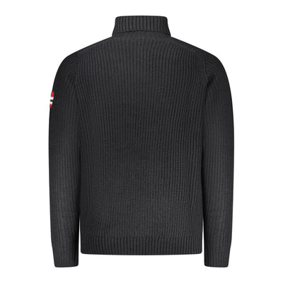 Norway 1963 Blue Wool Men Sweater