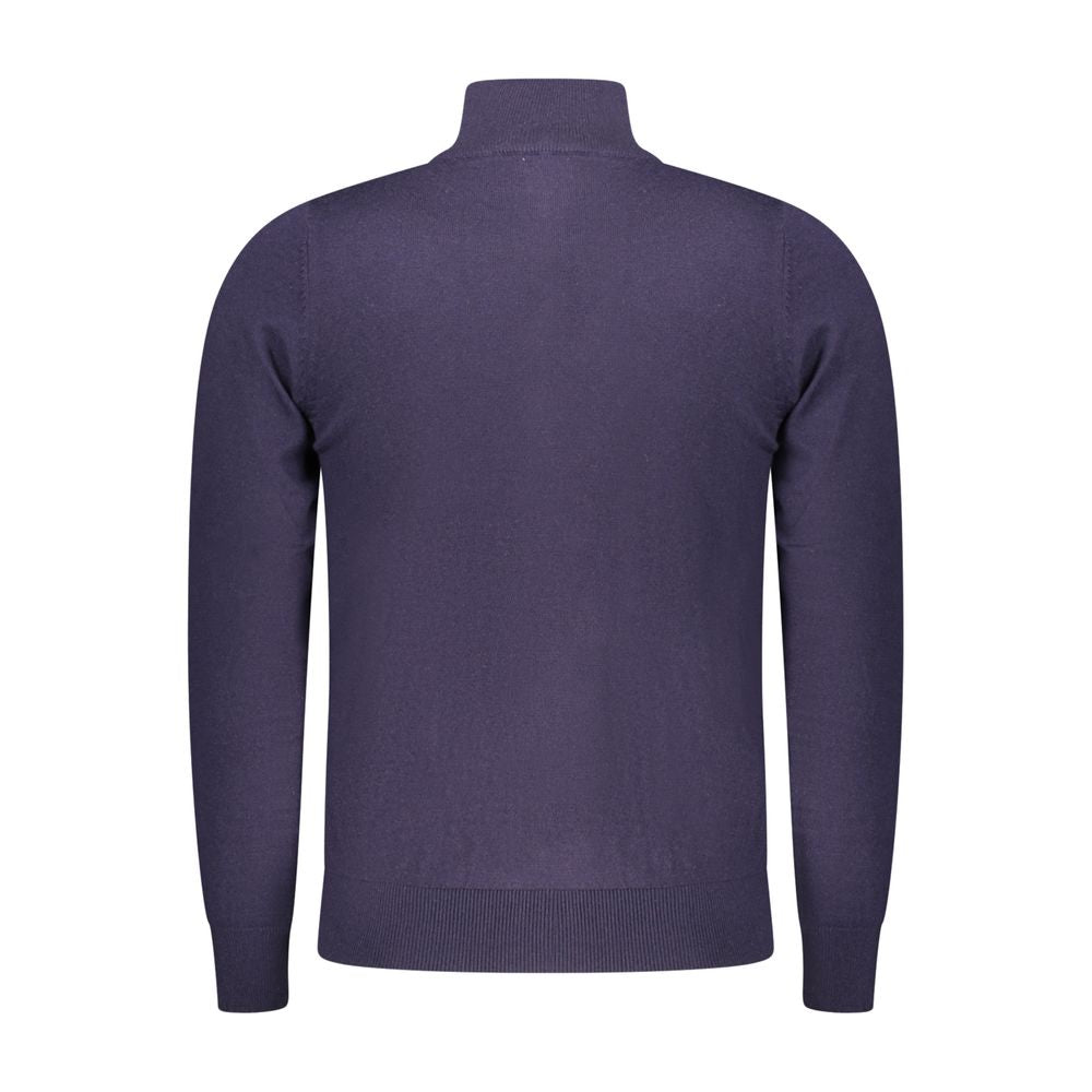 Rifle Blue Wool Men Sweater