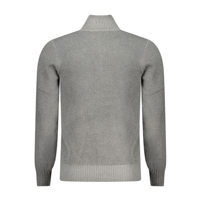 Rifle Gray Nylon Men Sweater
