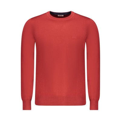 Rifle Red Wool Men Sweater
