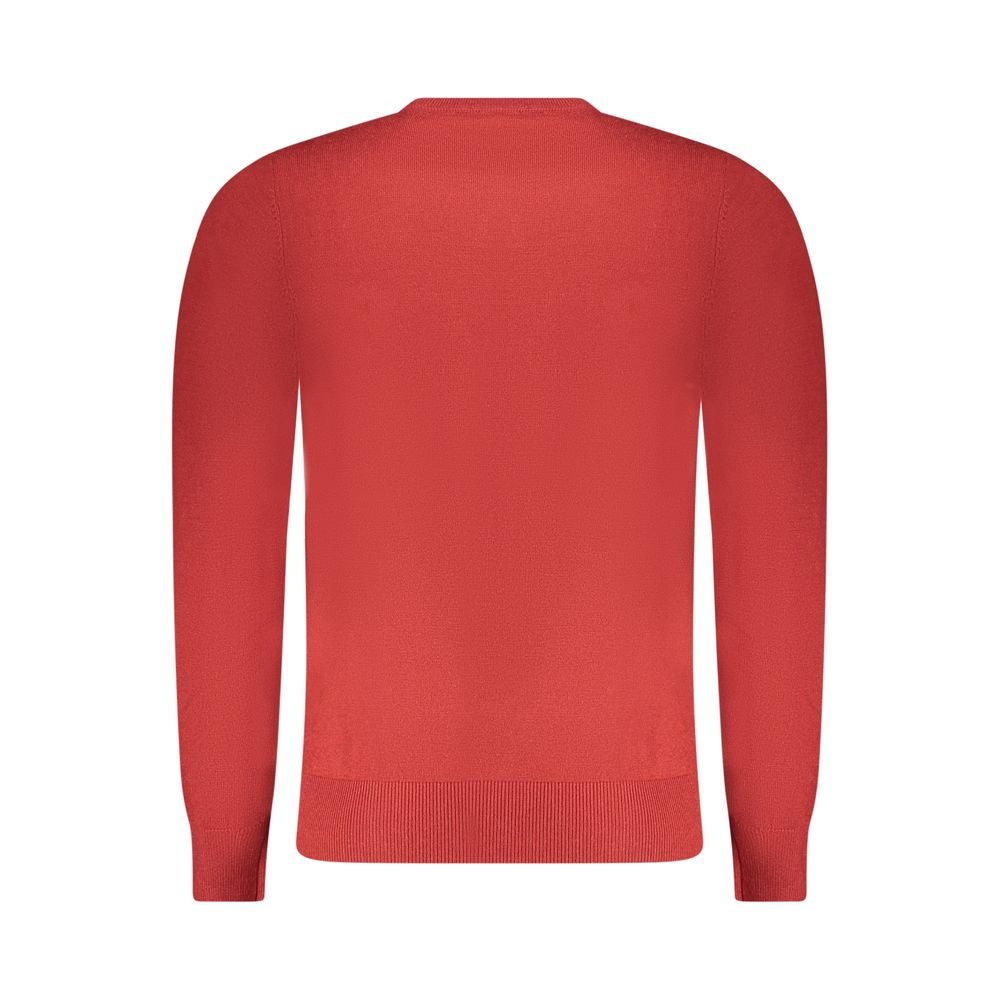 Rifle Red Wool Men Sweater