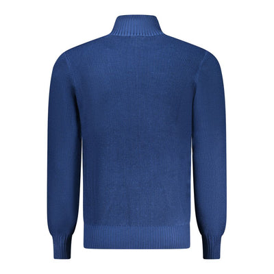 Rifle Blue Nylon Men Sweater