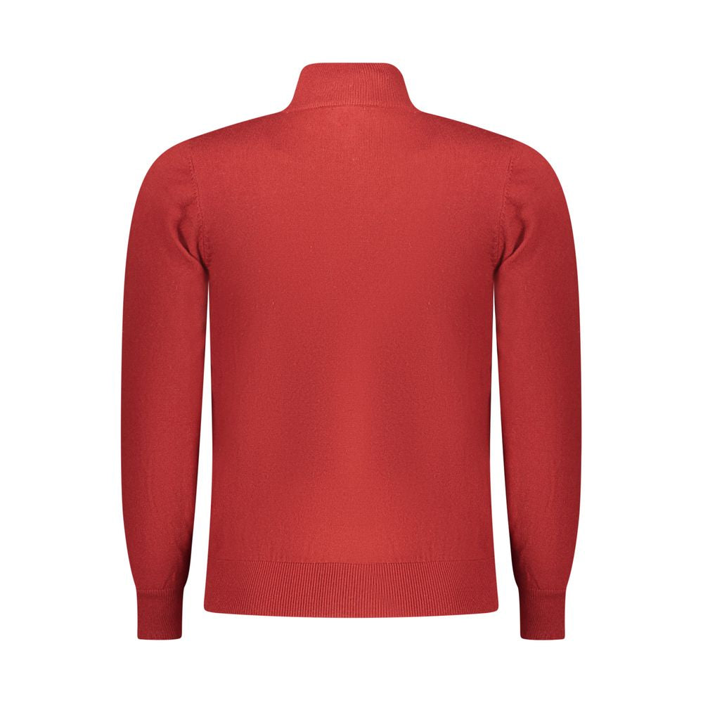 Rifle Red Wool Men Sweater