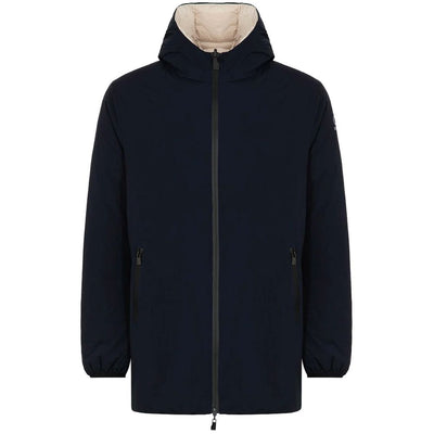 Suns Blue Polyester Jackets & Coat