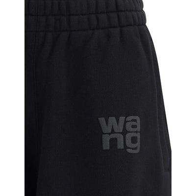 Alexander Wang Puff-Print Logo Sweatpants
