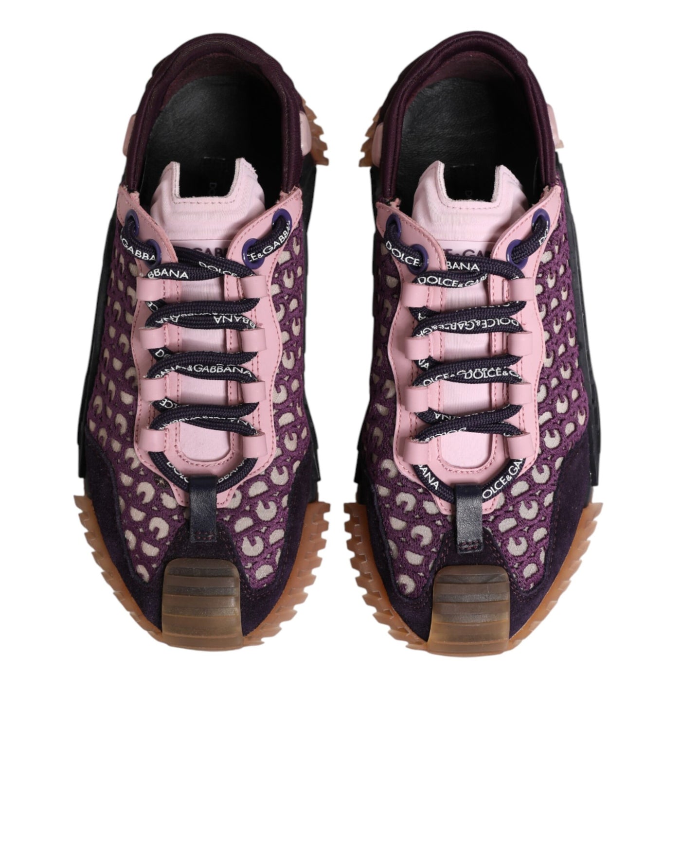 Dolce & Gabbana Multicolor Logo Low Top NS1 Sneakers Shoes