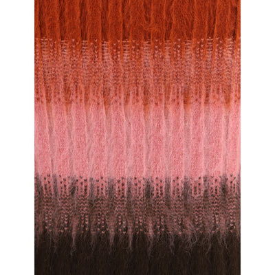 Fendi Mohair and Wool Midi Skirt