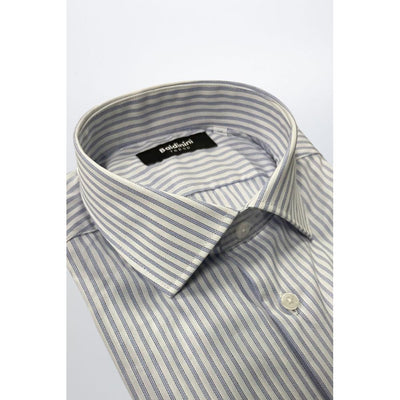 Baldinini Trend Light Blue Cotton Shirt