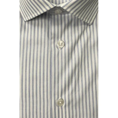 Baldinini Trend Light Blue Cotton Shirt