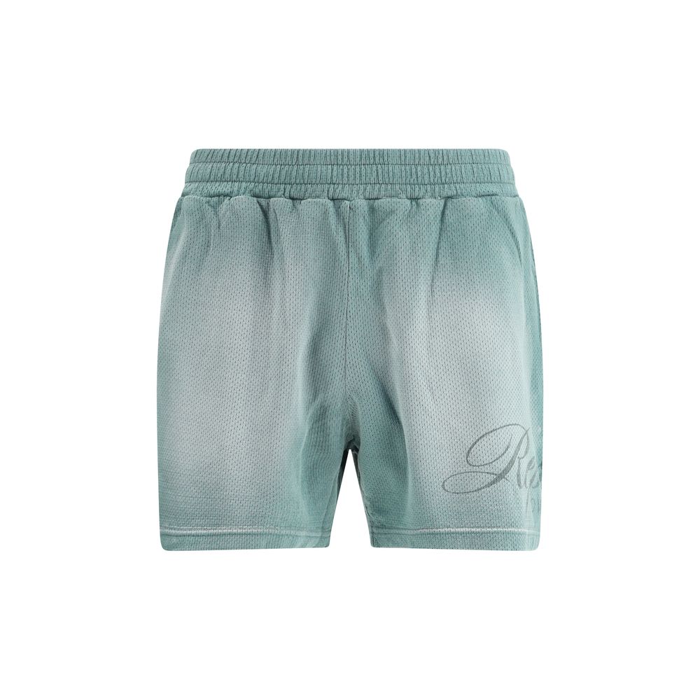 Represent Owners Club Script Mesh Shorts