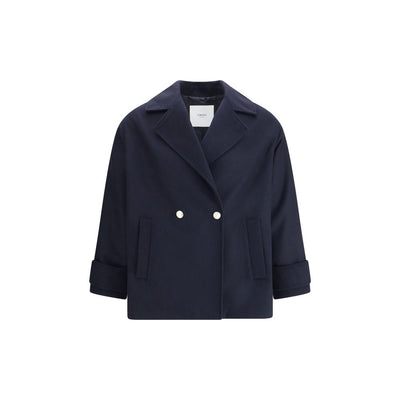 Cruna Midi Coat with button closure