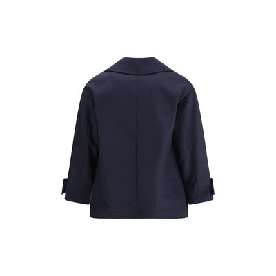 Cruna Midi Coat with button closure