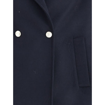Cruna Midi Coat with button closure