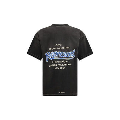 Represent Gray Cotton T-Shirt