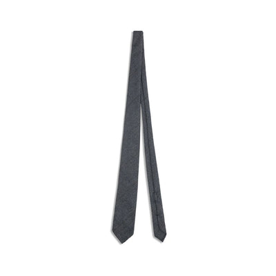Brioni Gray Wool Tie