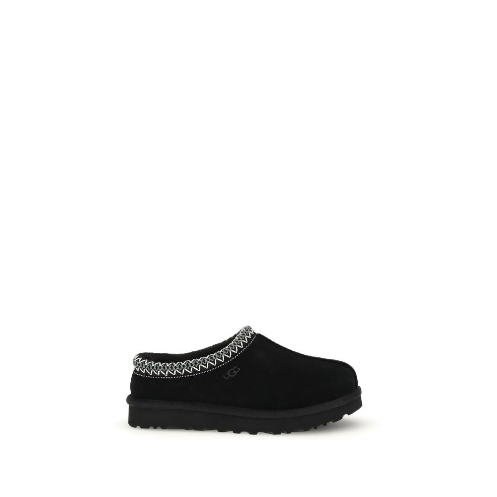 UGG Black Leather Mules
