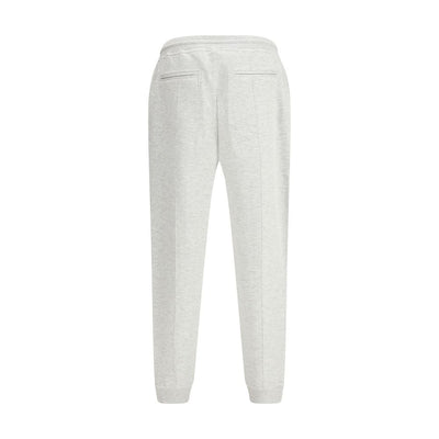 Brunello Cucinelli Gray Cotton Joggers (Workout Pants)