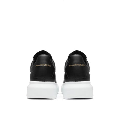 Alexander McQueen Black Calfskin Chunky Sneakers