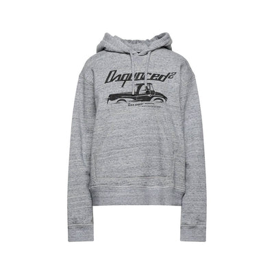 Dsquared² Gray Cotton Sweatshirt