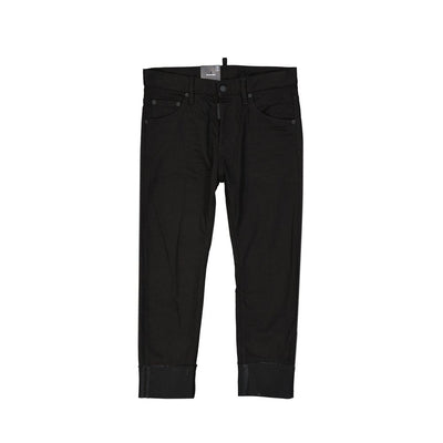 Dsquared² Black Cotton Jeans Denim