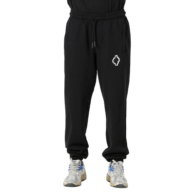 Marcelo Burlon Black Cotton Joggers (Workout Pants)