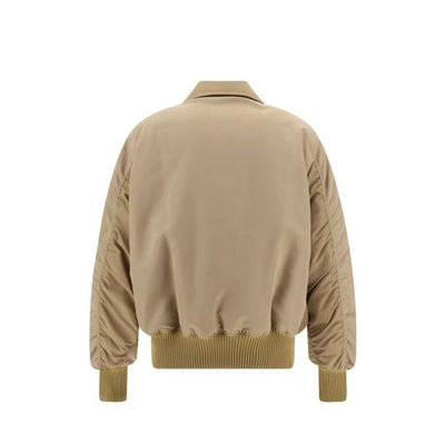 Palm Angels Beige Polyamide Bomber