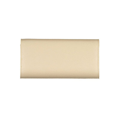 Mario Valentino Beige Polyethylene Wallet