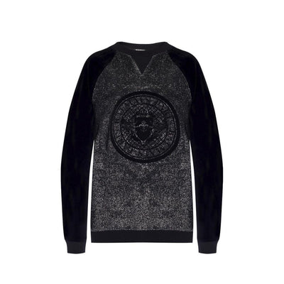 Balmain Zwarte Elastane Sweatshirt