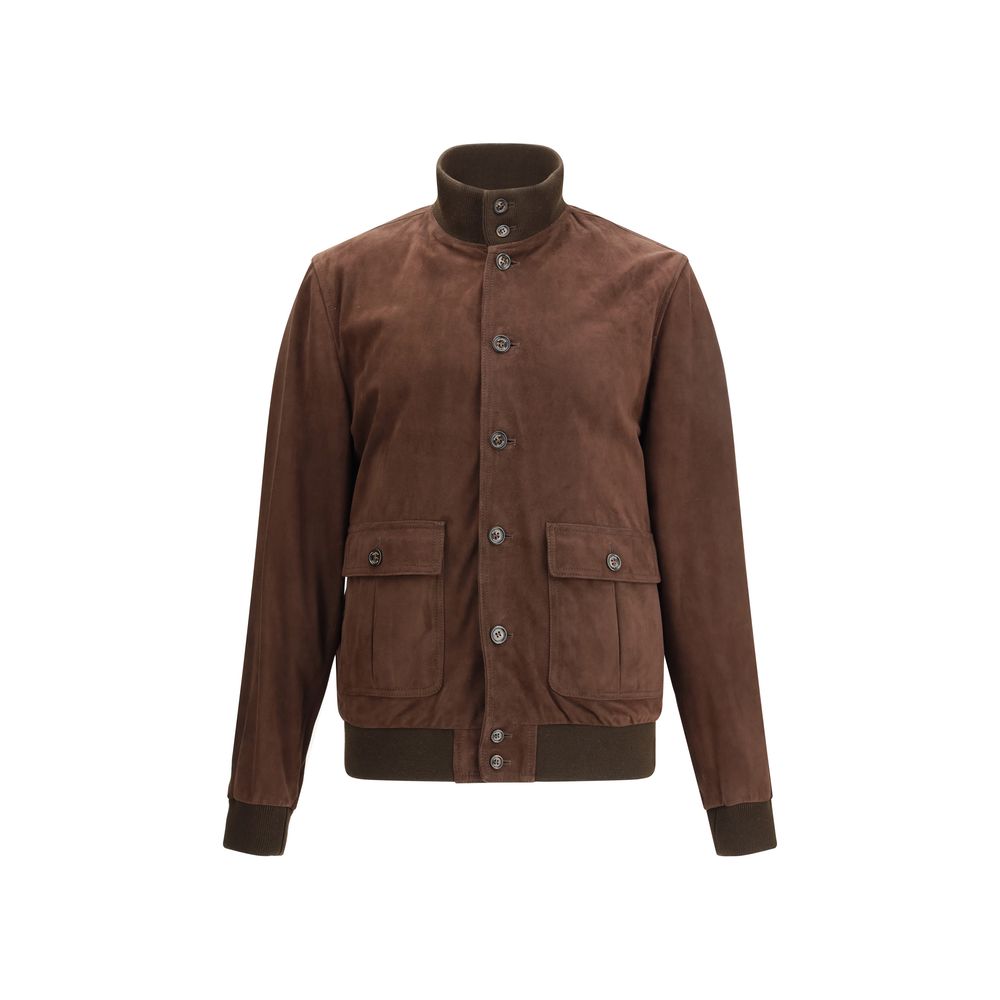 Valstar Brown Goatskin Bomber